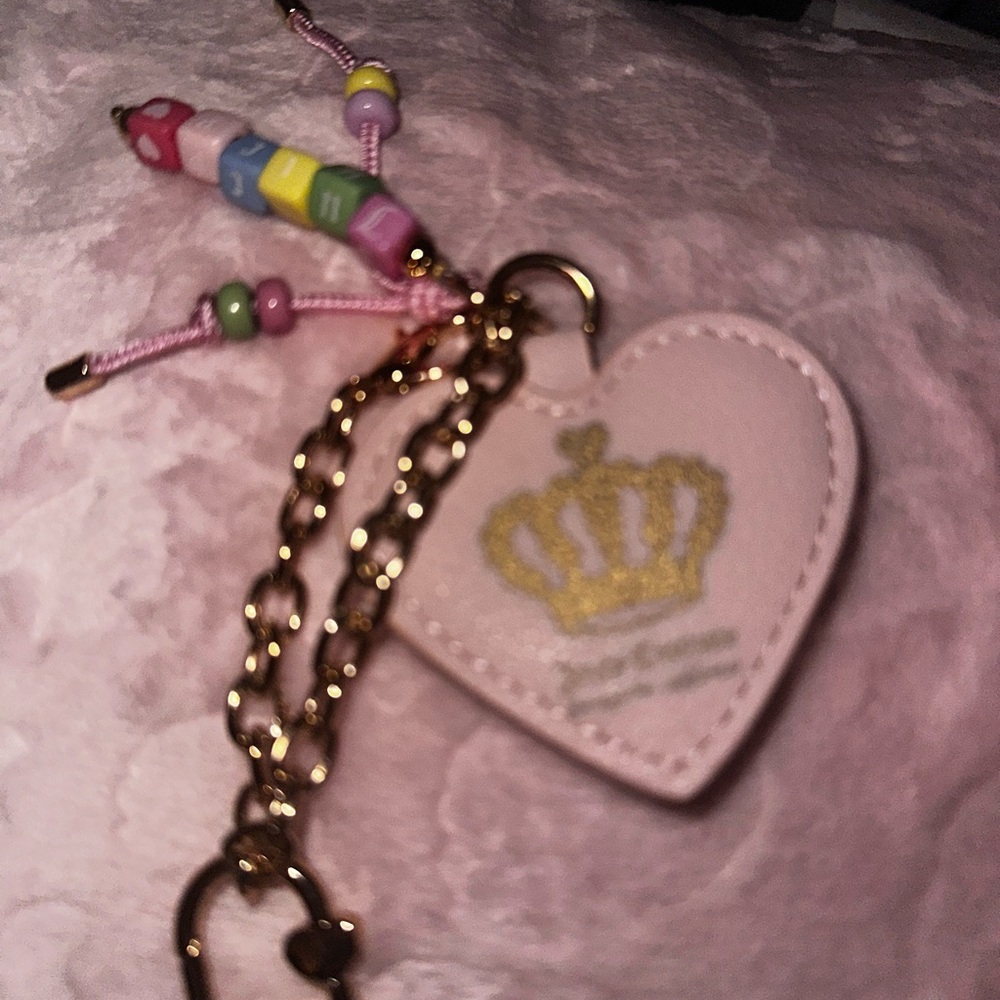 Juicy Couture Keychain/purse charm set - Picture 4 of 7